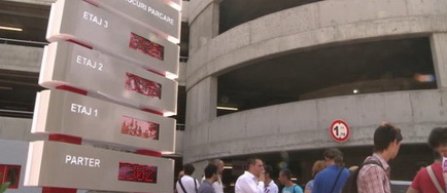 Parcare supraterana la Arena Nationala