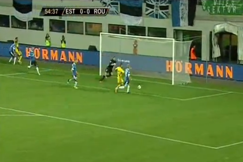 Romania - Estonia 2-0 in primul joc preliminar
