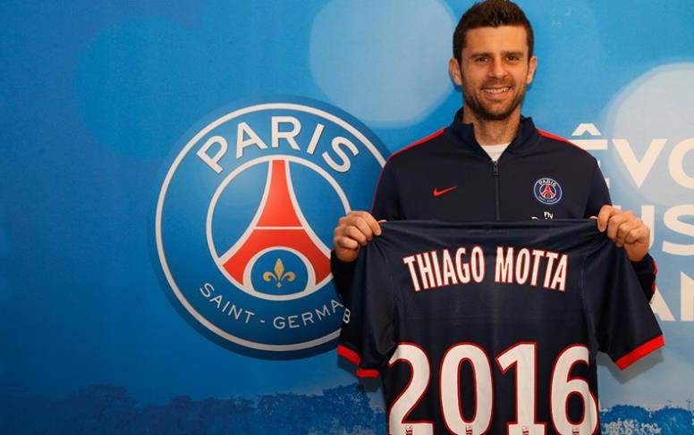 Thiago Motta si-a prelungit contractul cu PSG pana in 2016