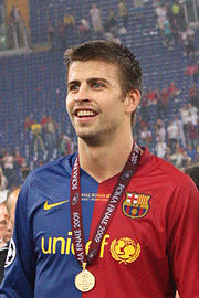Gerard Pique - Un jucator pe zi 06.04.2010